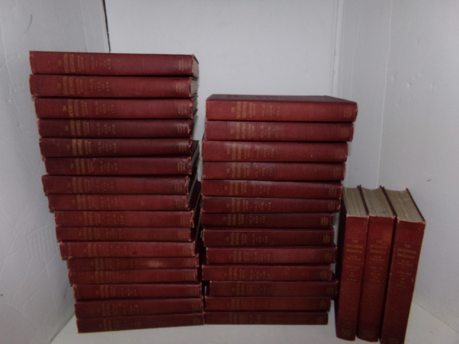 1910/11 Encyclopedia Britannica 11th Edition 32 volumes complete set