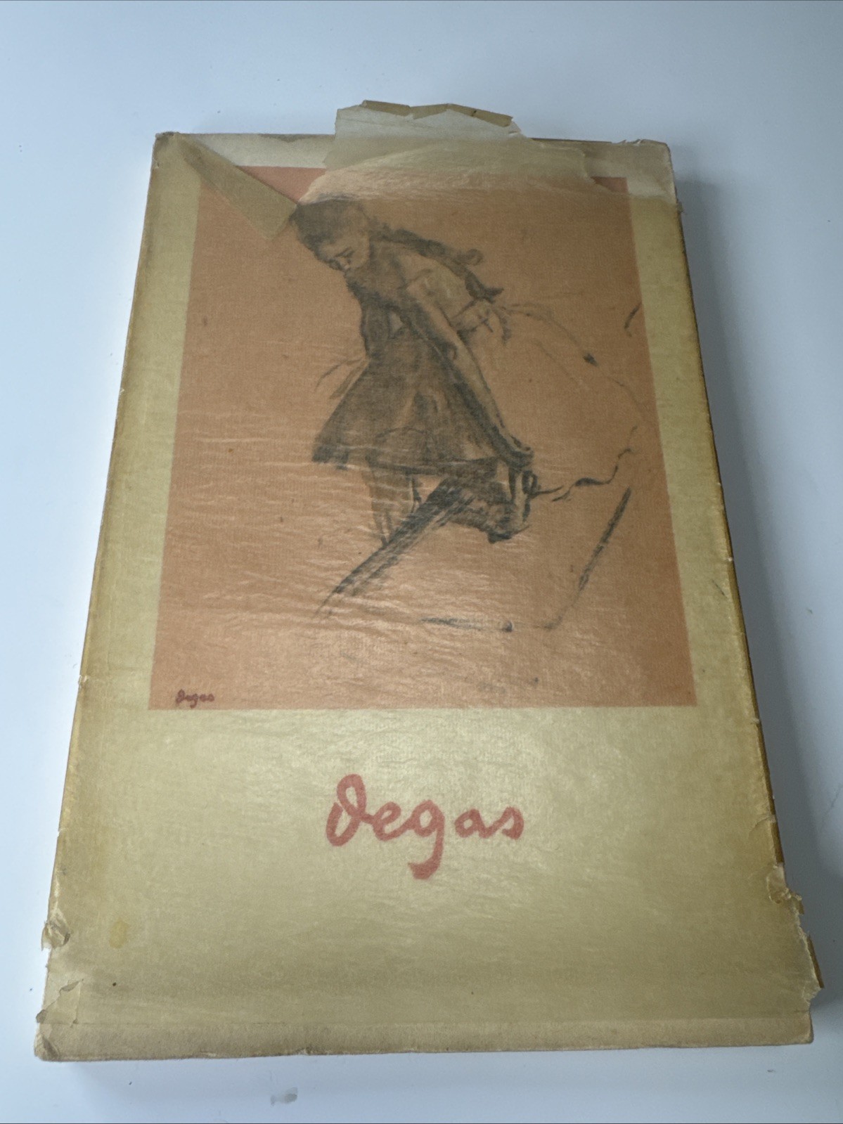 1948 The Drawings of Degas By Jean Leymarie-First Volume Art Pocket Series
