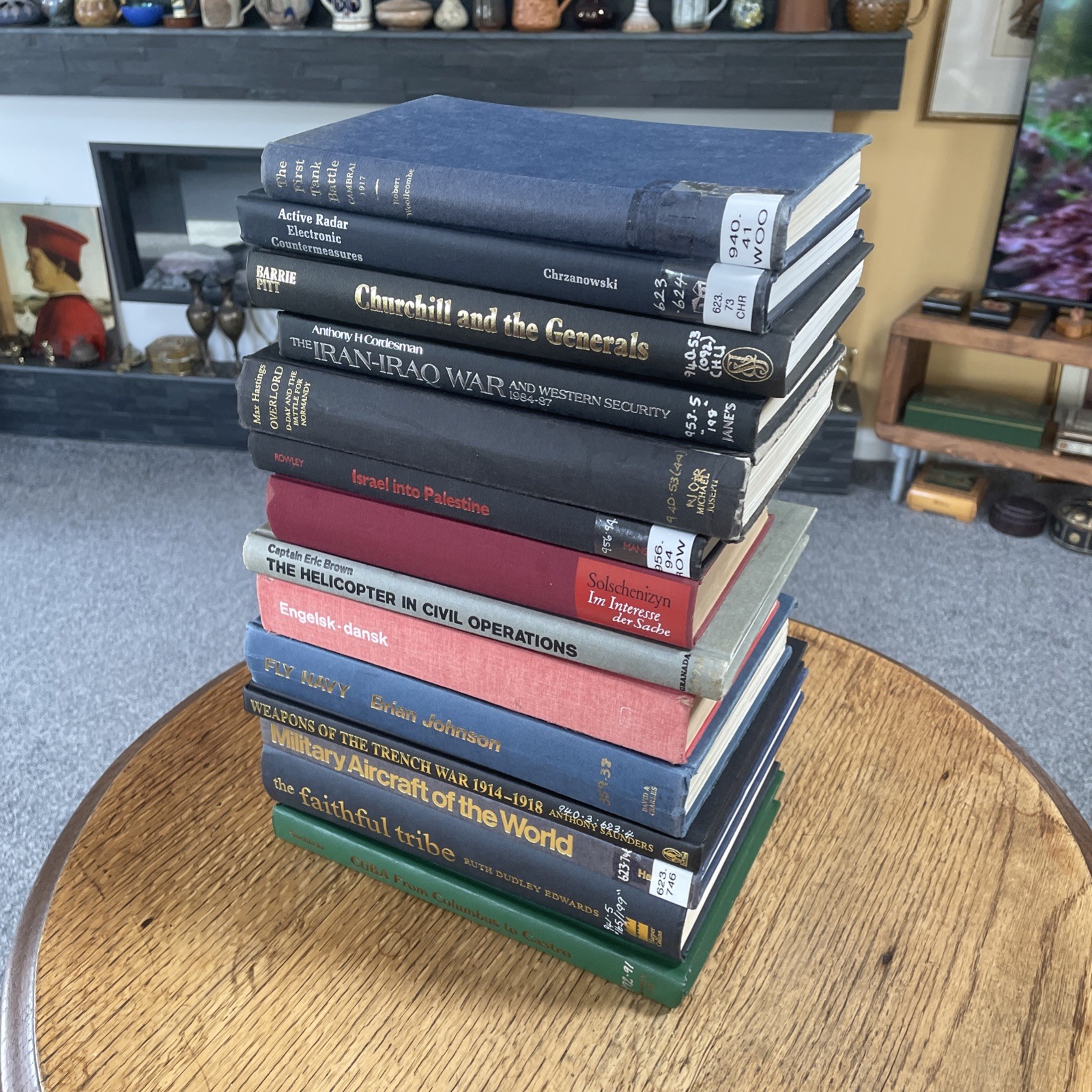 Old Vintage Books X 14 For Interior Design Decorative Antique Hardbacks Books