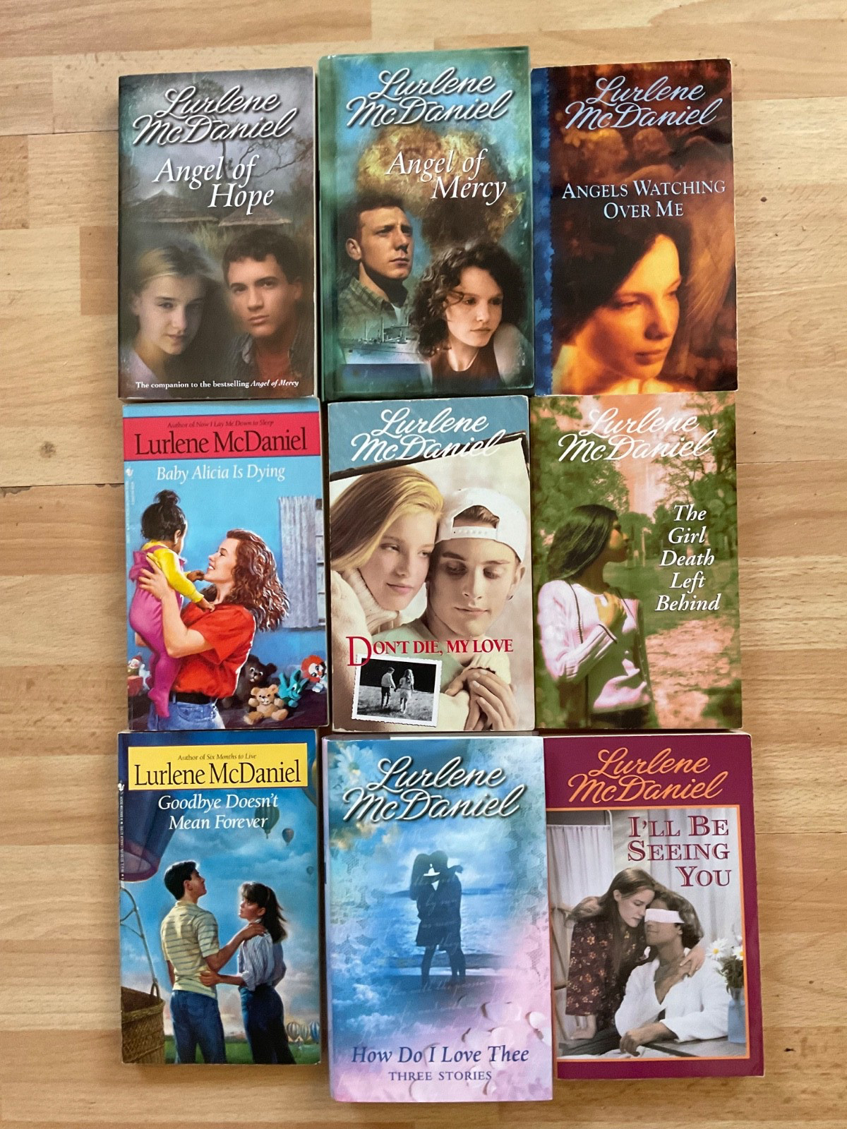 lot of 26 LURLENE McDANIEL 1990s Teen Romance Books FREE SHPG benefits library