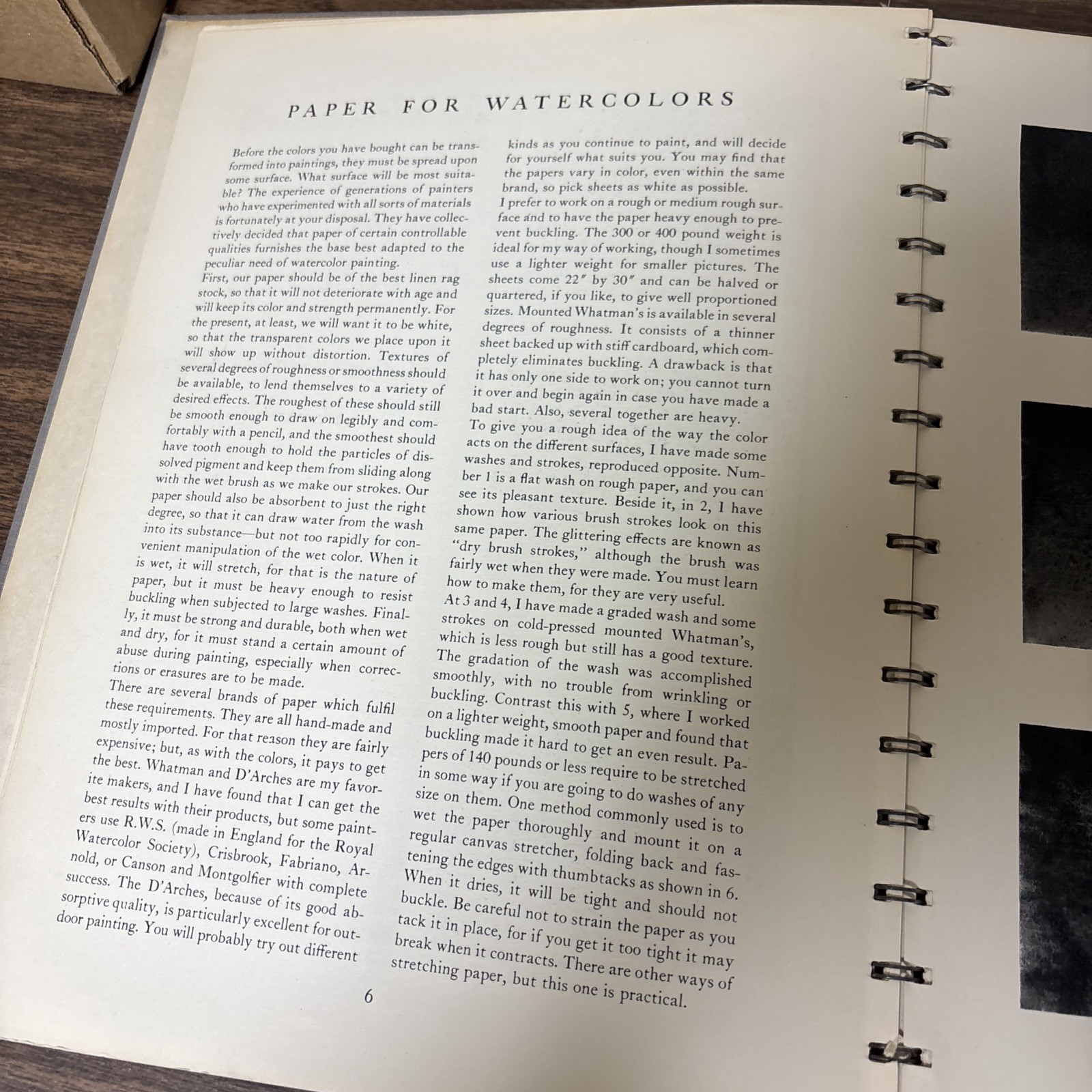 Ways With Watercolor (1949) by Ted Kautzky, Reinhold Publishing VINTAGE