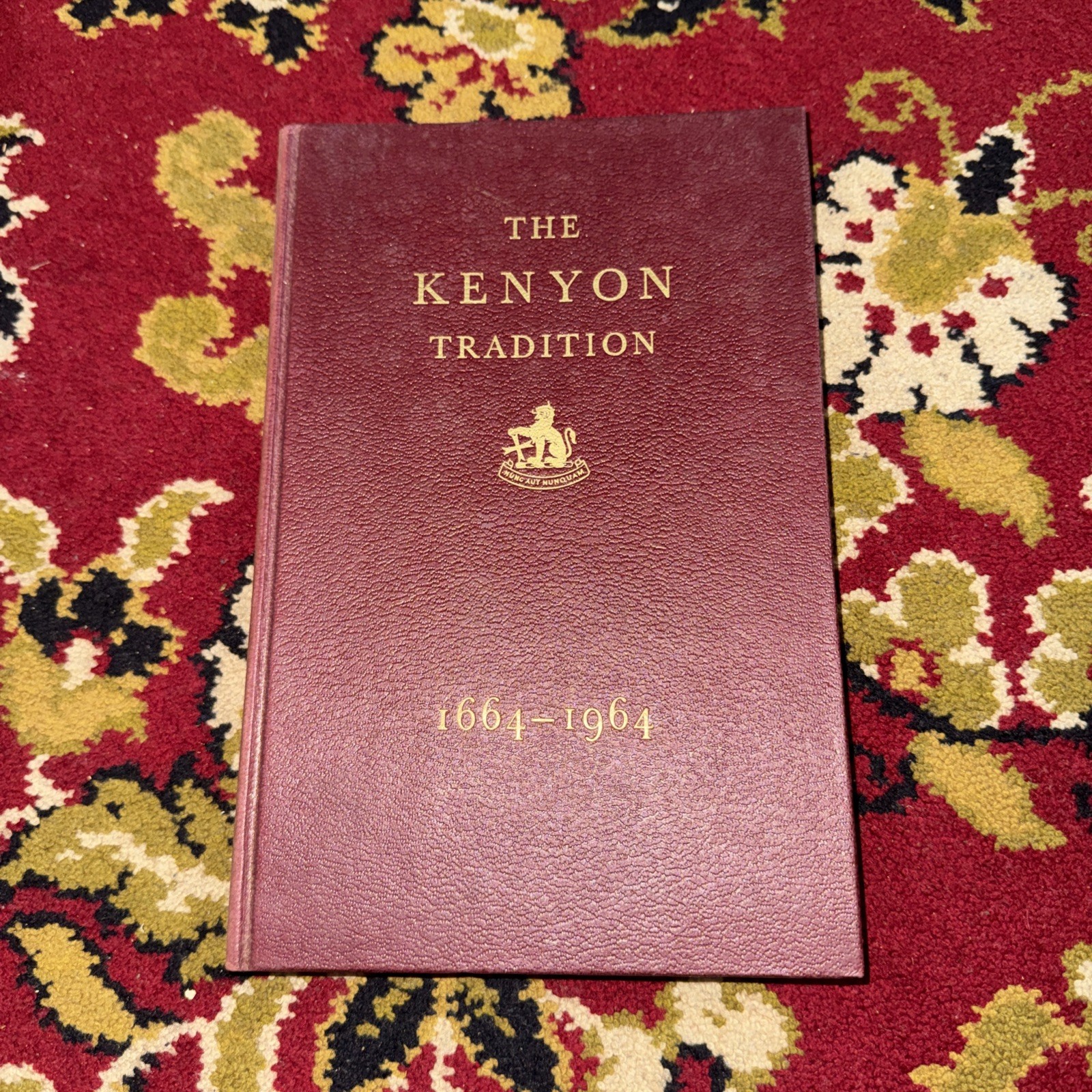 The Kenyon Tradition History of James Kenyon & Son Ltd 1664-1964 Augustus Muir