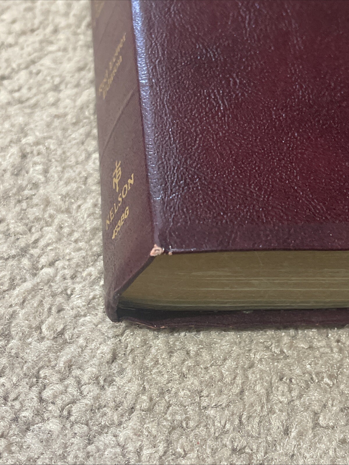New King James Version Giant Print Nelson 433BG Leather Flex Nelson 1982