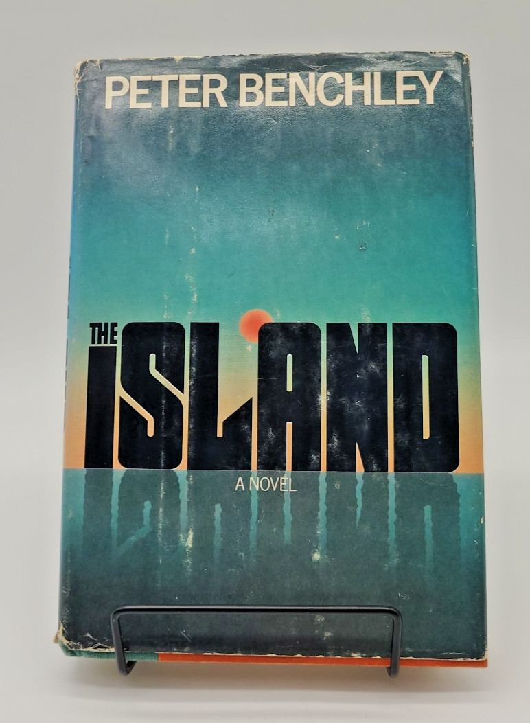The Island A Novel by Peter Benchley 1979 FIRST EDITION Dust Jacket NOT BCE