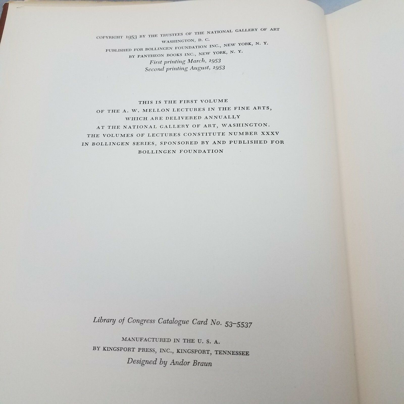 Jacques Maritain Creative Intuition in Art and Poetry 1953 1st/2nd Bollingen