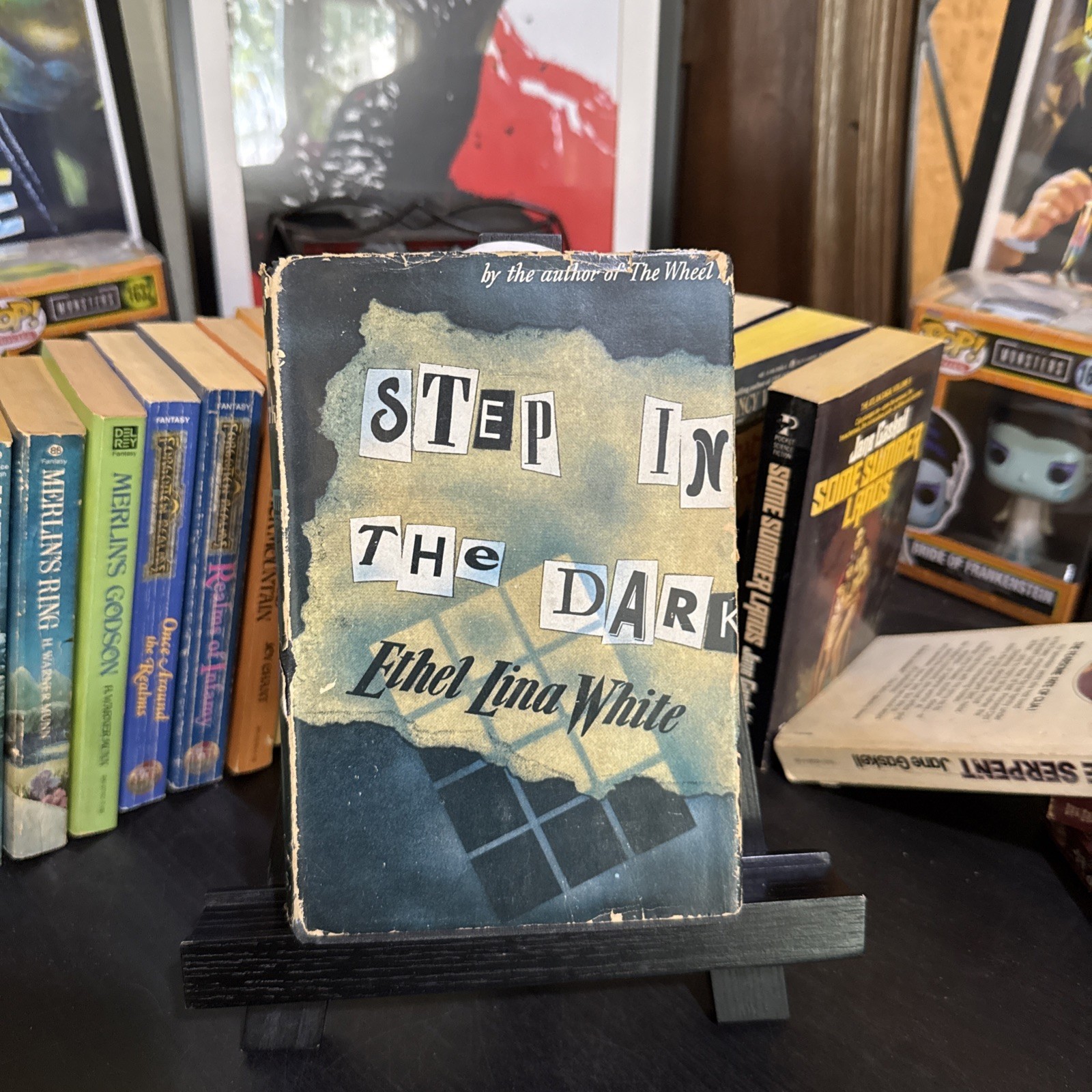 STEP IN THE DARK by Ethel Lina White 1946 1st Books 1st Printing Mystery HC DJ