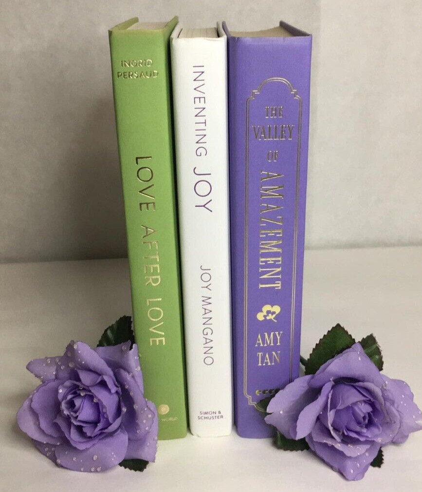 Lot of 3 HC Books – GENDERQUEER Pride Flag Shades LGBTQ+ Decor Display Props