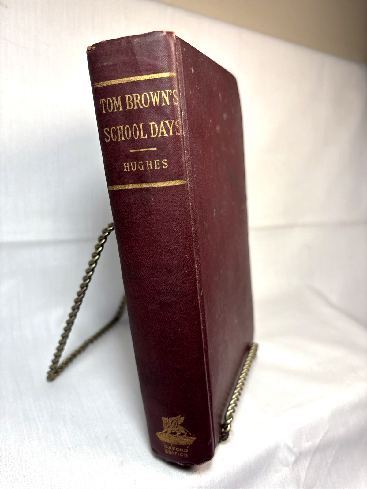 Antique Tom Brown’s School Days Oxford Edition HC Book XX28