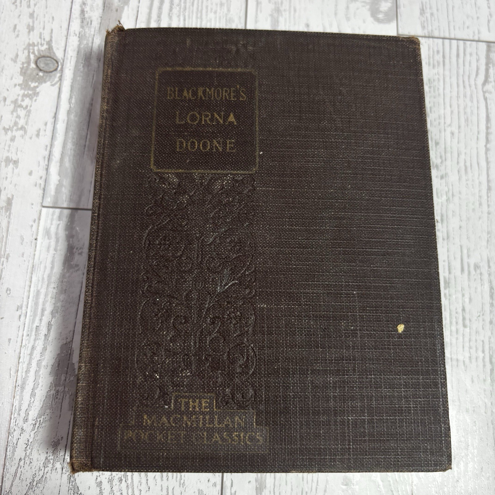 Blackmore’s Lorna Doone, A Romance Of Exmoor, MacMillan Pocket Classics, 1926