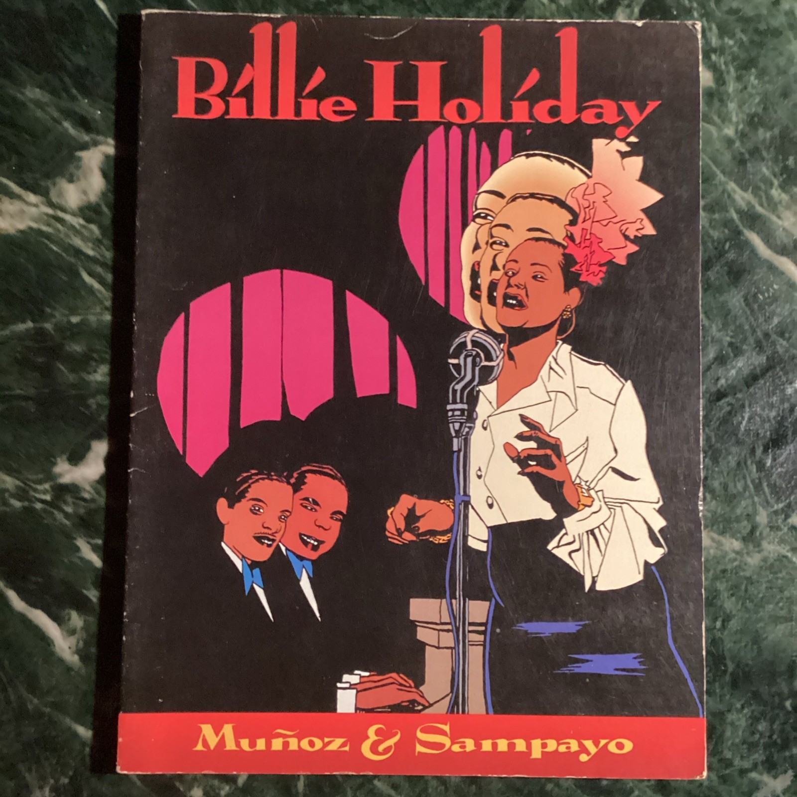 Muñoz & Sampayo [Stanley Crouch, afterword] BILLIE HOLIDAY 1st Am ed 1993