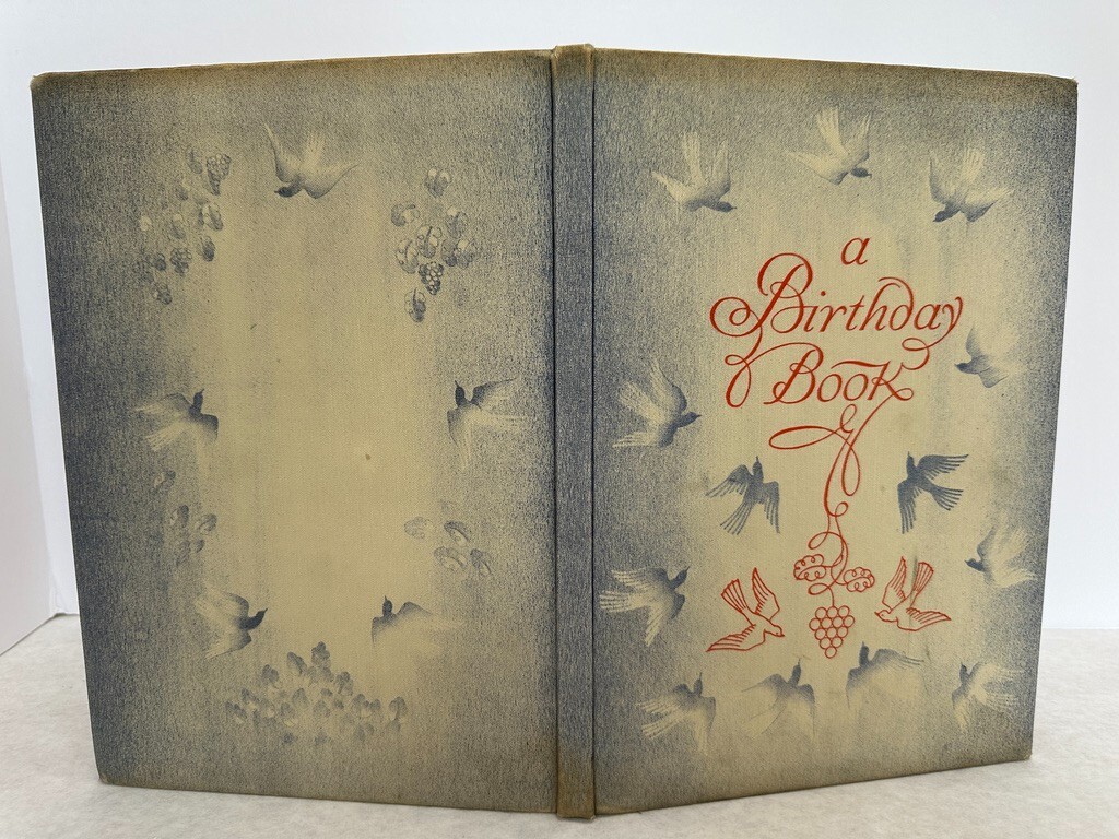 A BIRTHDAY BOOK – 1931 – Rockwell Kent – Illustrated – NUMBERED & SIGNED