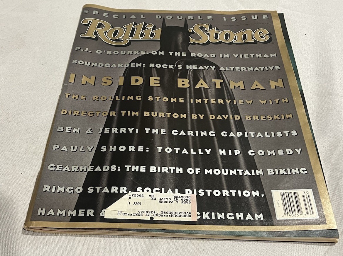 Rolling Stone Magazine Issue #634 635 July 9 1992 Inside Batman Soundgarden