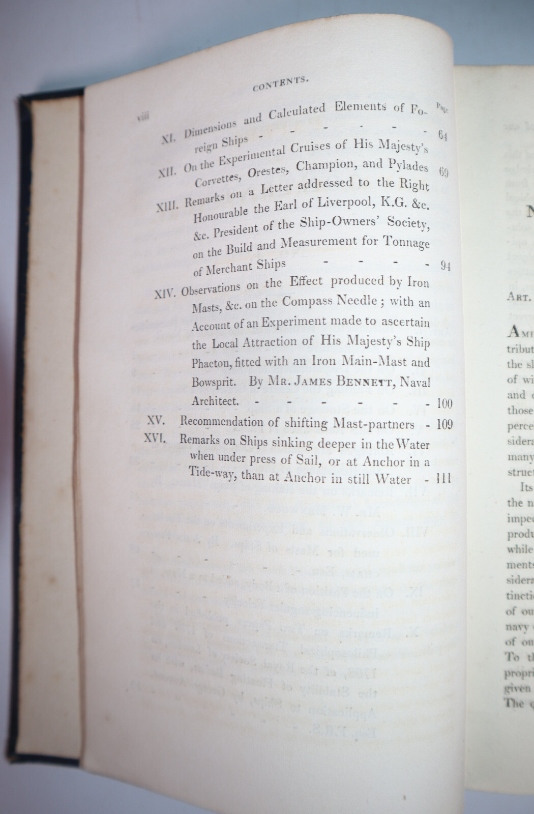 1826-30 Papers on Naval Architecture Science Morgan & Creuze 25 Plates 3 Vols