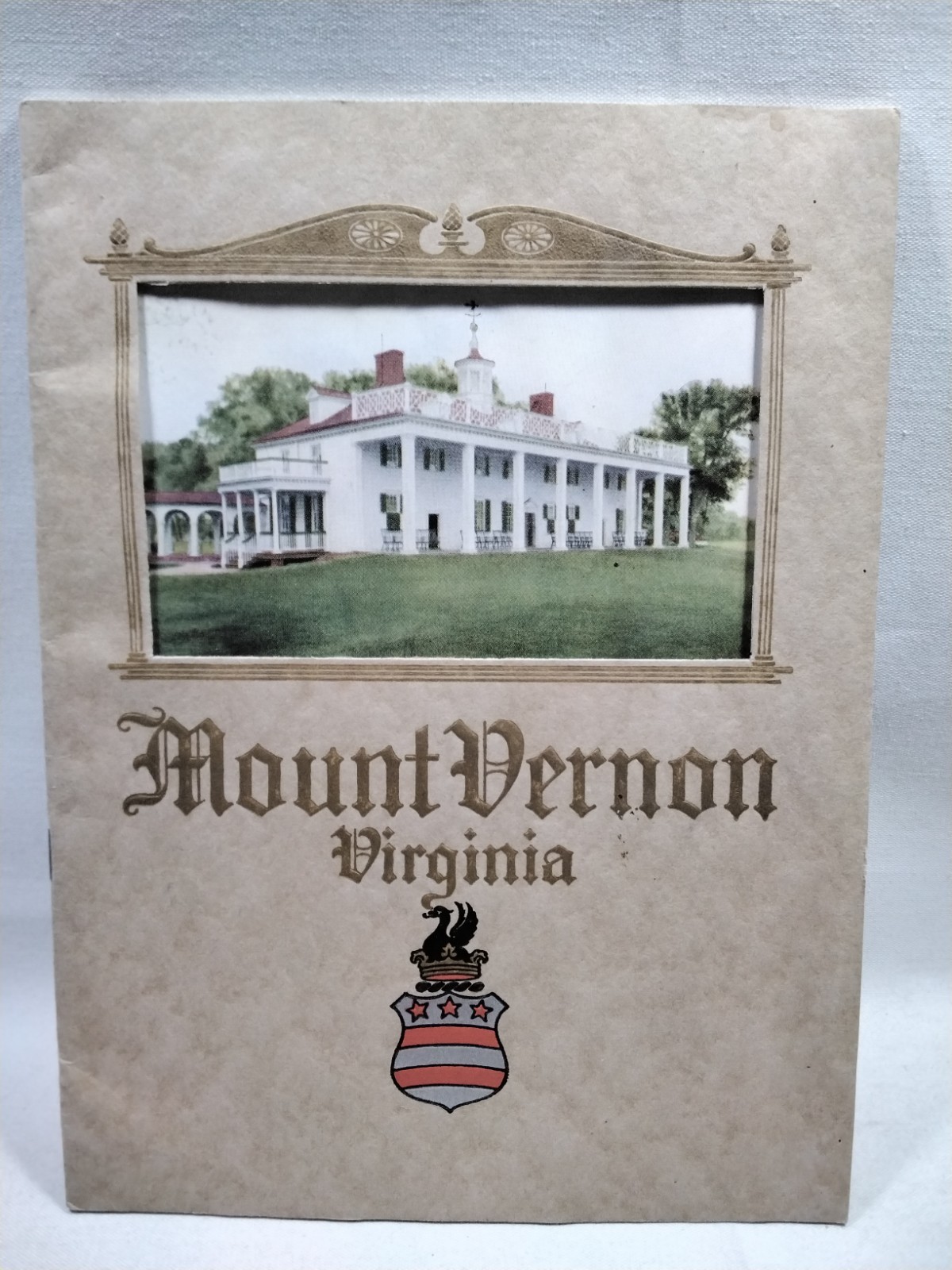 Mount Vernon Virginia The Home Of George Washington Brochure 1928