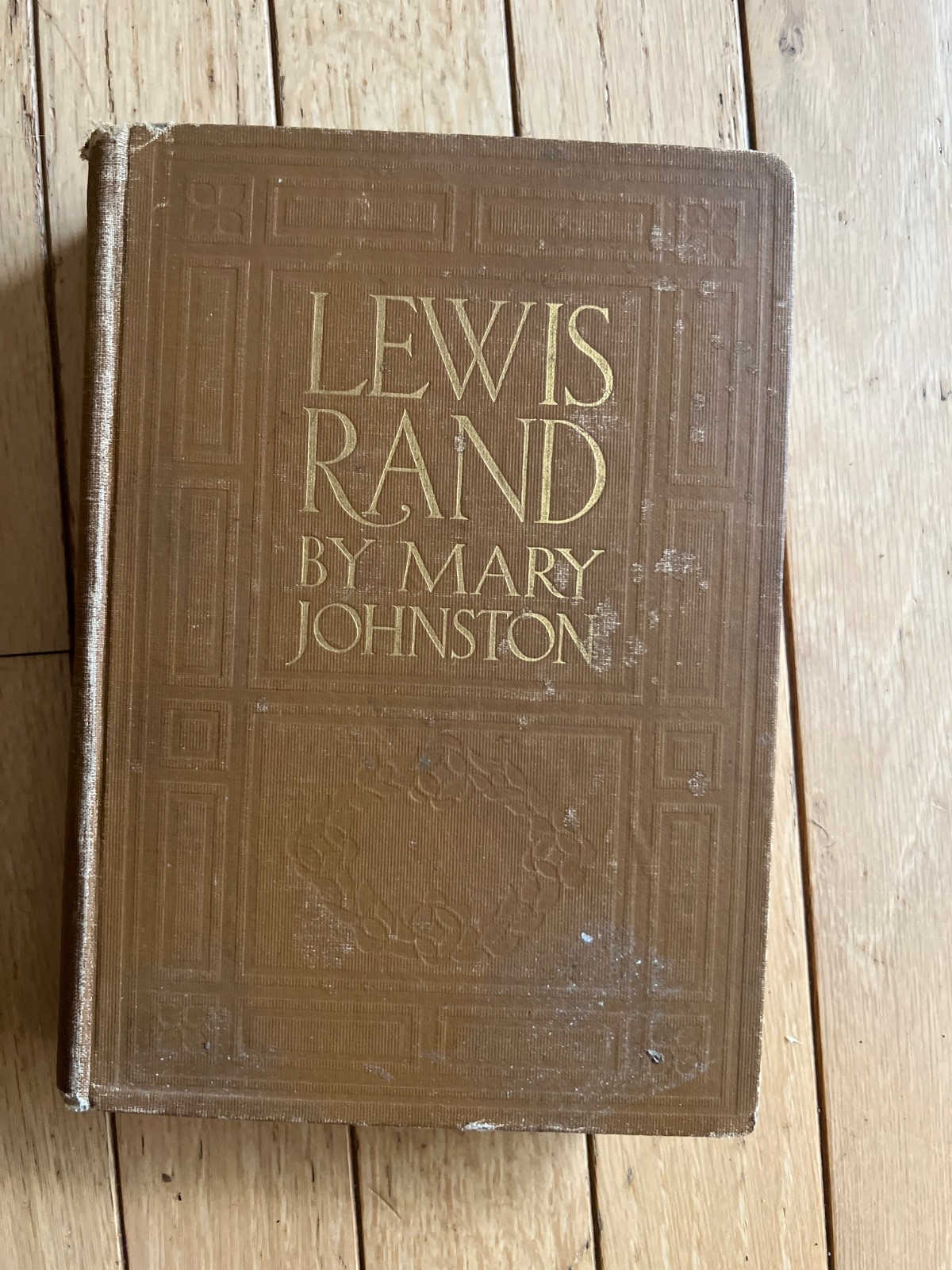 Lewis Rand by Mary Johnston 1908 First Edition with Color Illustrations