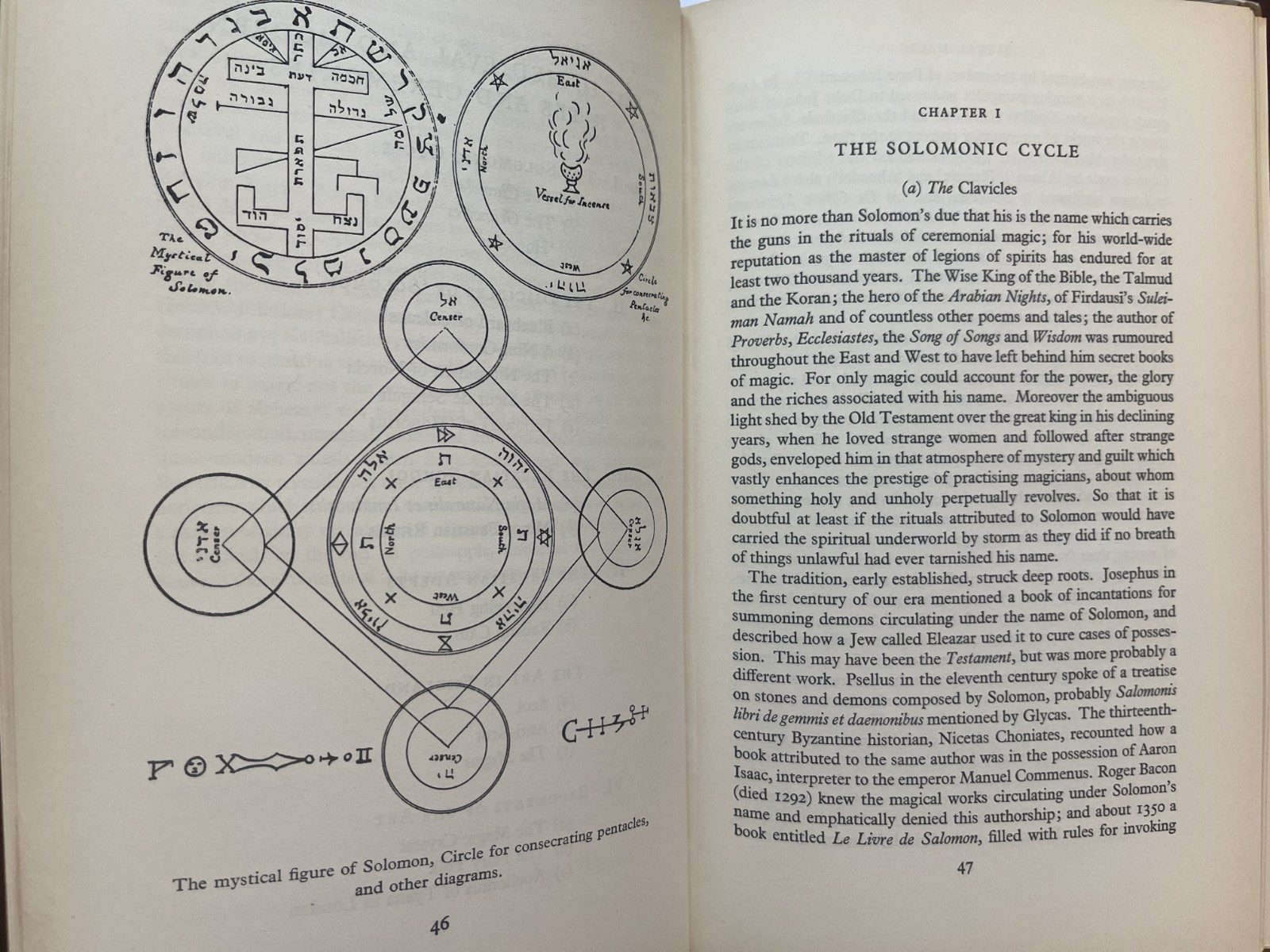 Ritual Magic E.M. Butler 1949 1st Edition Cambridge Occult Solomonic DJ