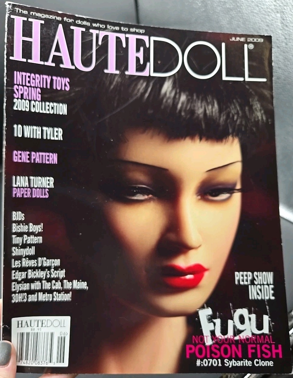 Haute Doll Magazine 2009 June Integrity Toys Lana Turner Gene Pattern 10 W Tyler