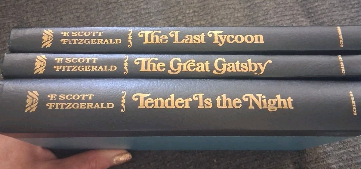 F Scott Fitzgerald 3 Titles Hardcover Charles Scribner