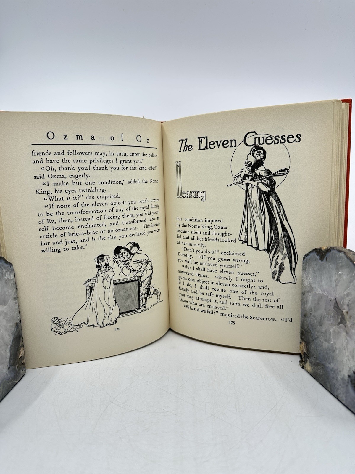 Ozma of Oz L Frank Baum Jno R Neill Vintage HC w/DJ Reilly & Lee 1907 The Wizard