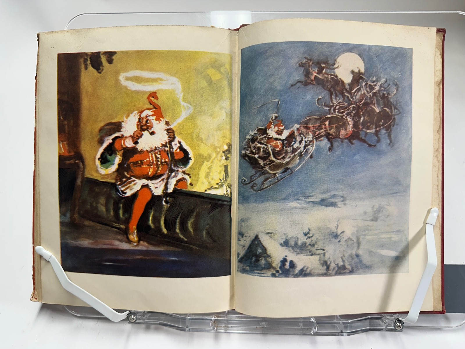 The Night Before Christmas 1937 HC 1st ed Signed by Reginald Birch (Illustrator)