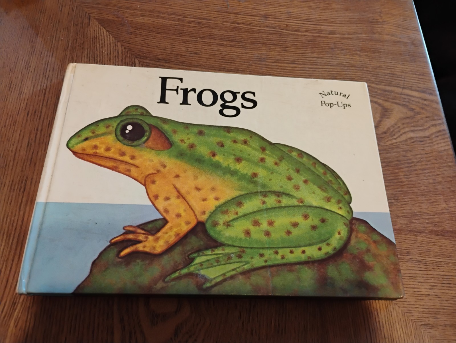 1983 Frogs Natural Pop Ups Hardcover, Graham Tarrant, Douglas Maxwell, Tony King