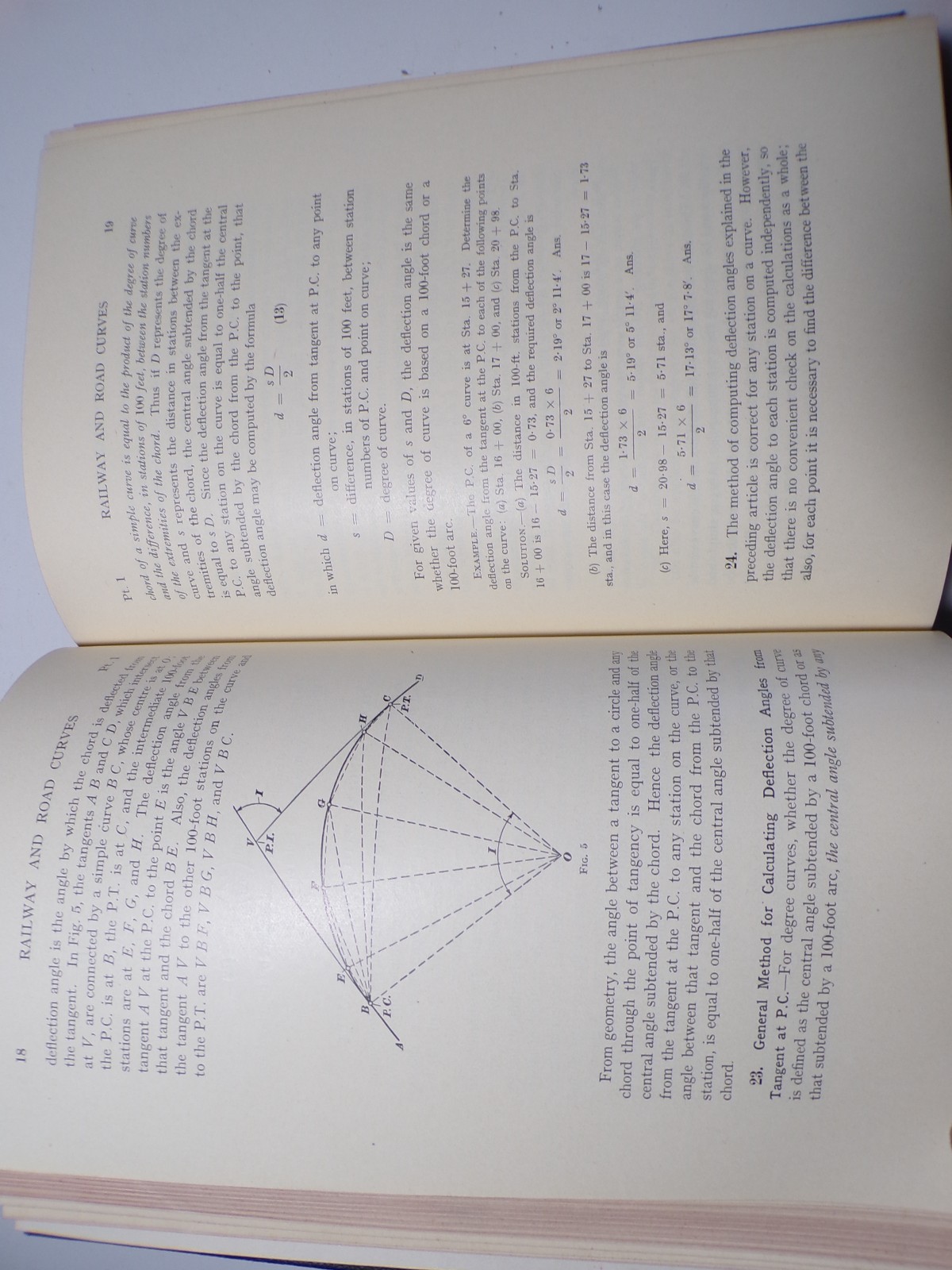 ICS Reference Library Railway & Road Curves, Mapping, Topographical Surveying