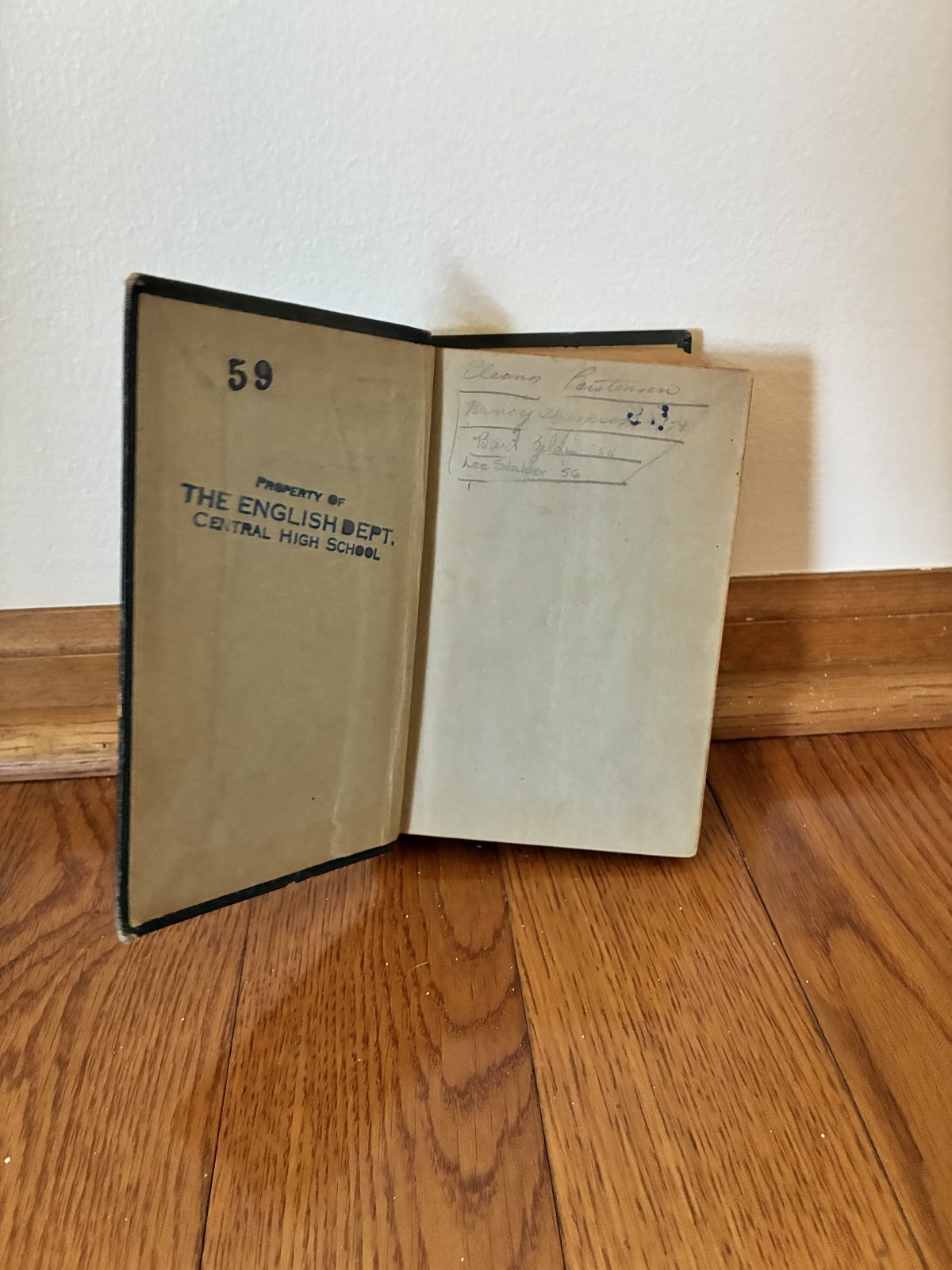 Antique 1924 Academy Classics „Three English Comedies“ HC Book by A.B. De Mille