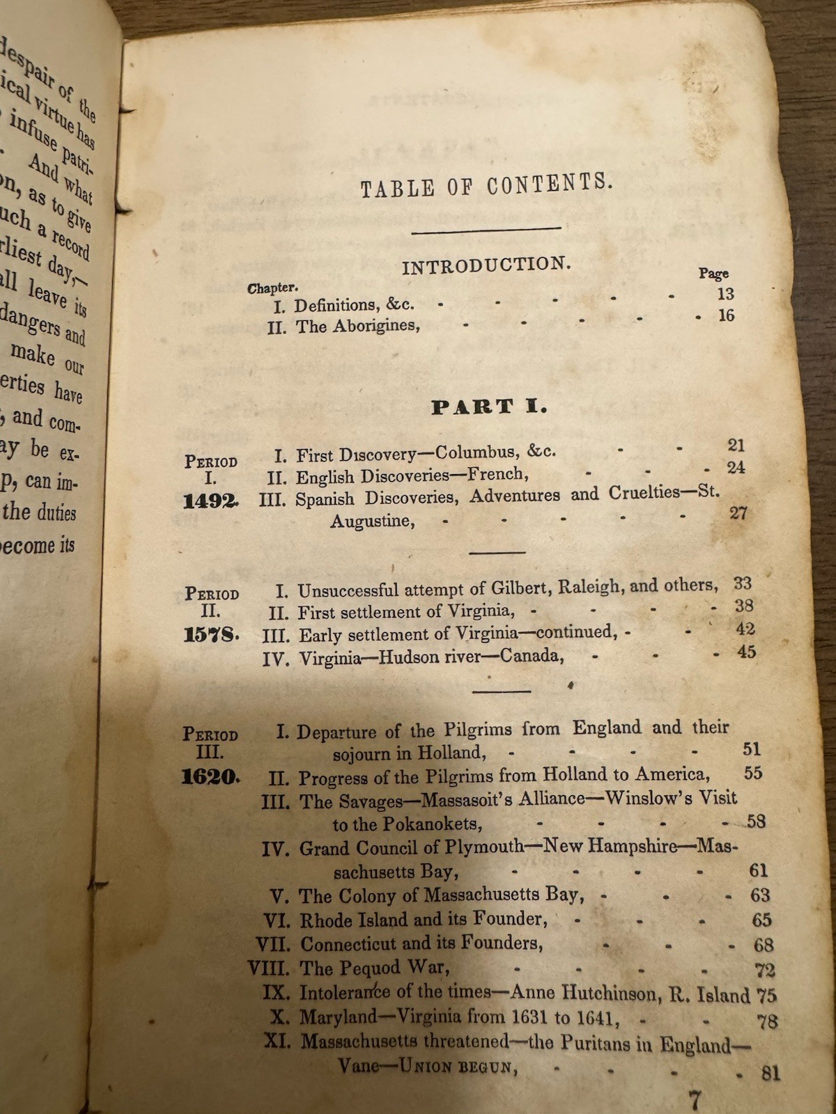 Antique Book „An Abridged History of the United States“ Emma Willard 1844