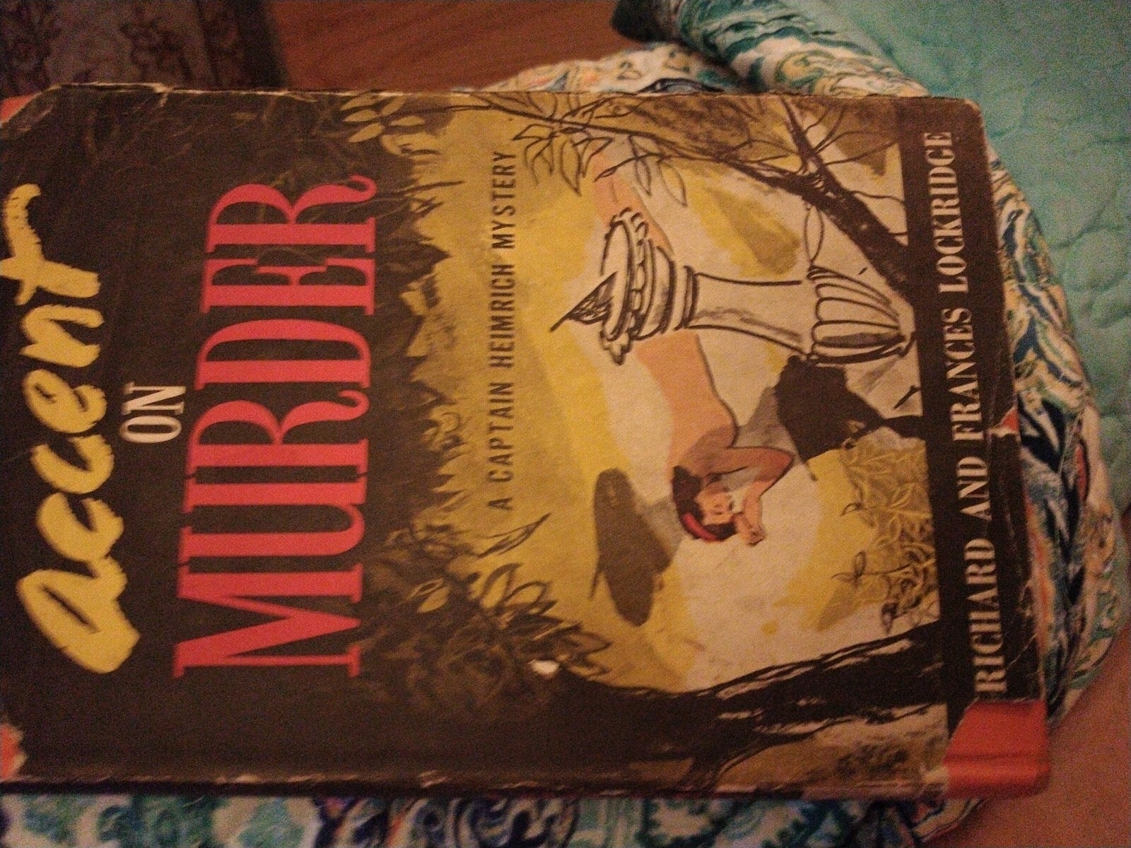 ACCENT ON MURDER; Lockridge, Richard 1958 Book Club Edition