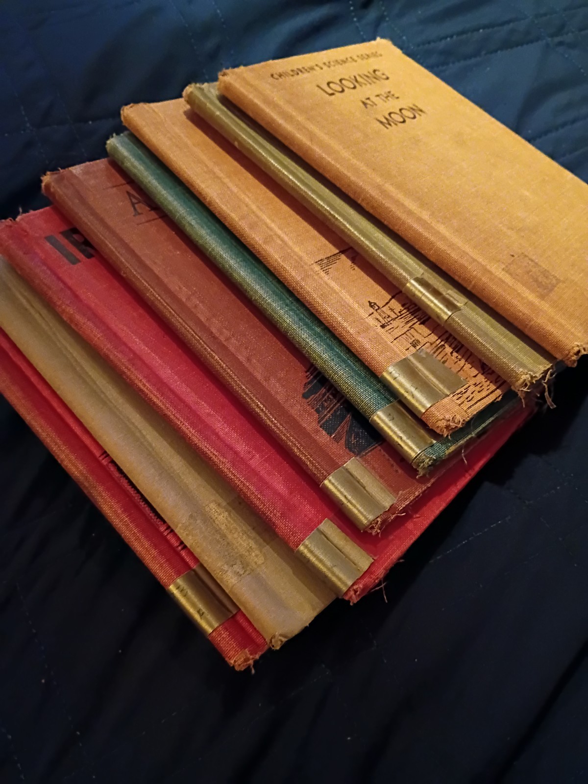8 Vintage WPA Childrens Science Books 1940s Albert Whitman Industrial Americana
