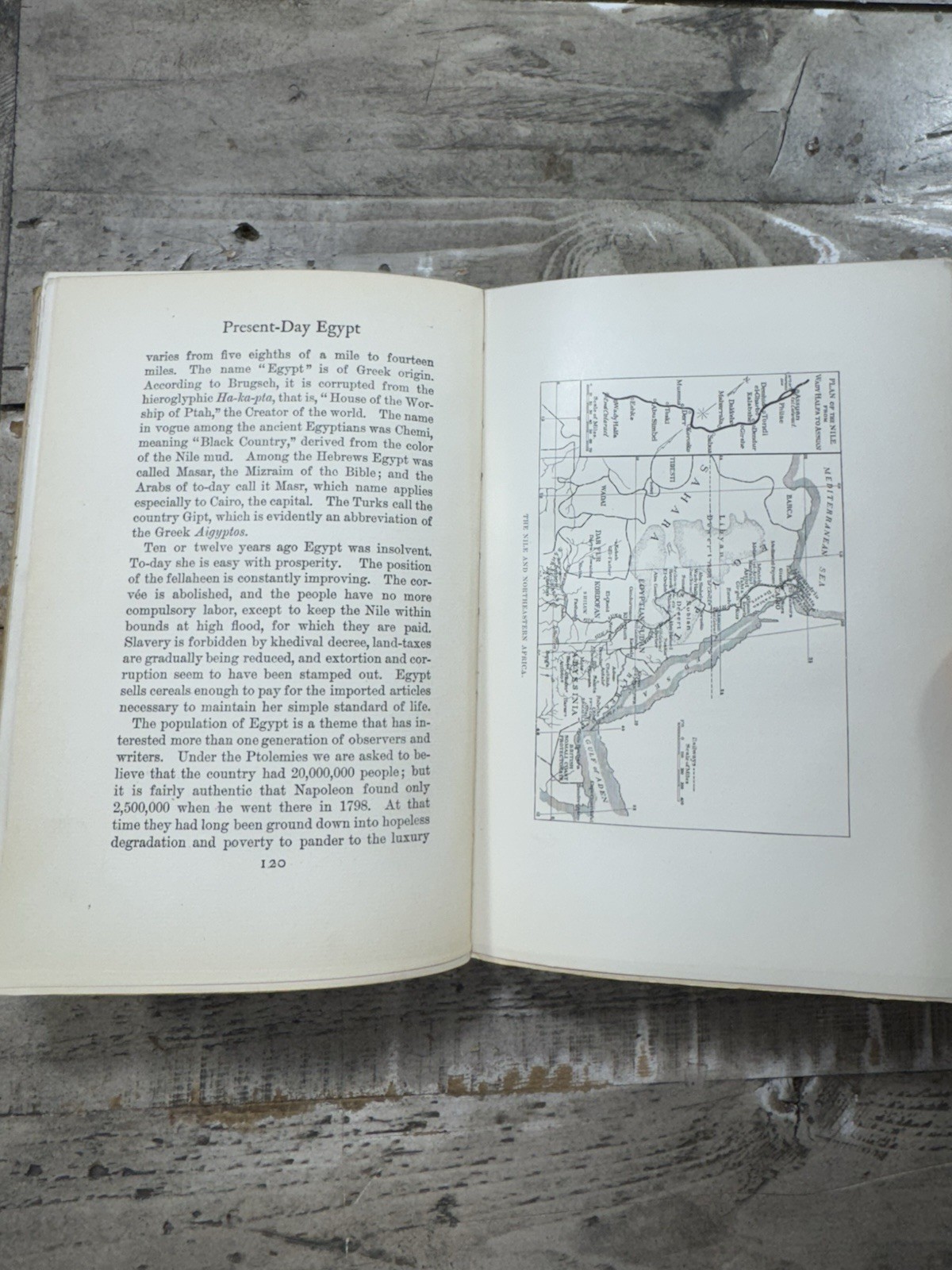 1899 Antique Egypt Book “Present Day Egypt” Illustrated