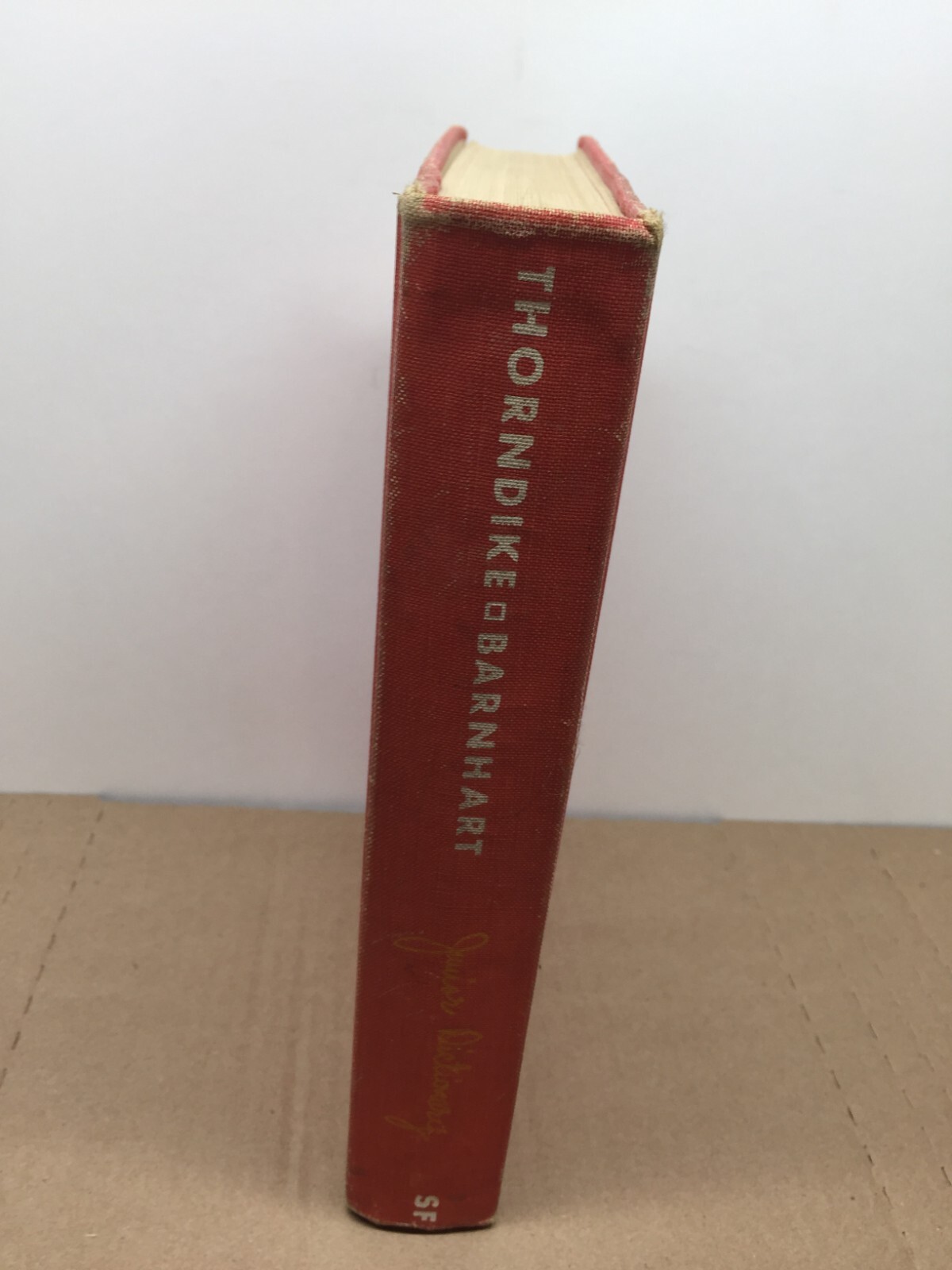Thorndike Barnhart Junior Dictionary 7th 1968 Homeschool library addition