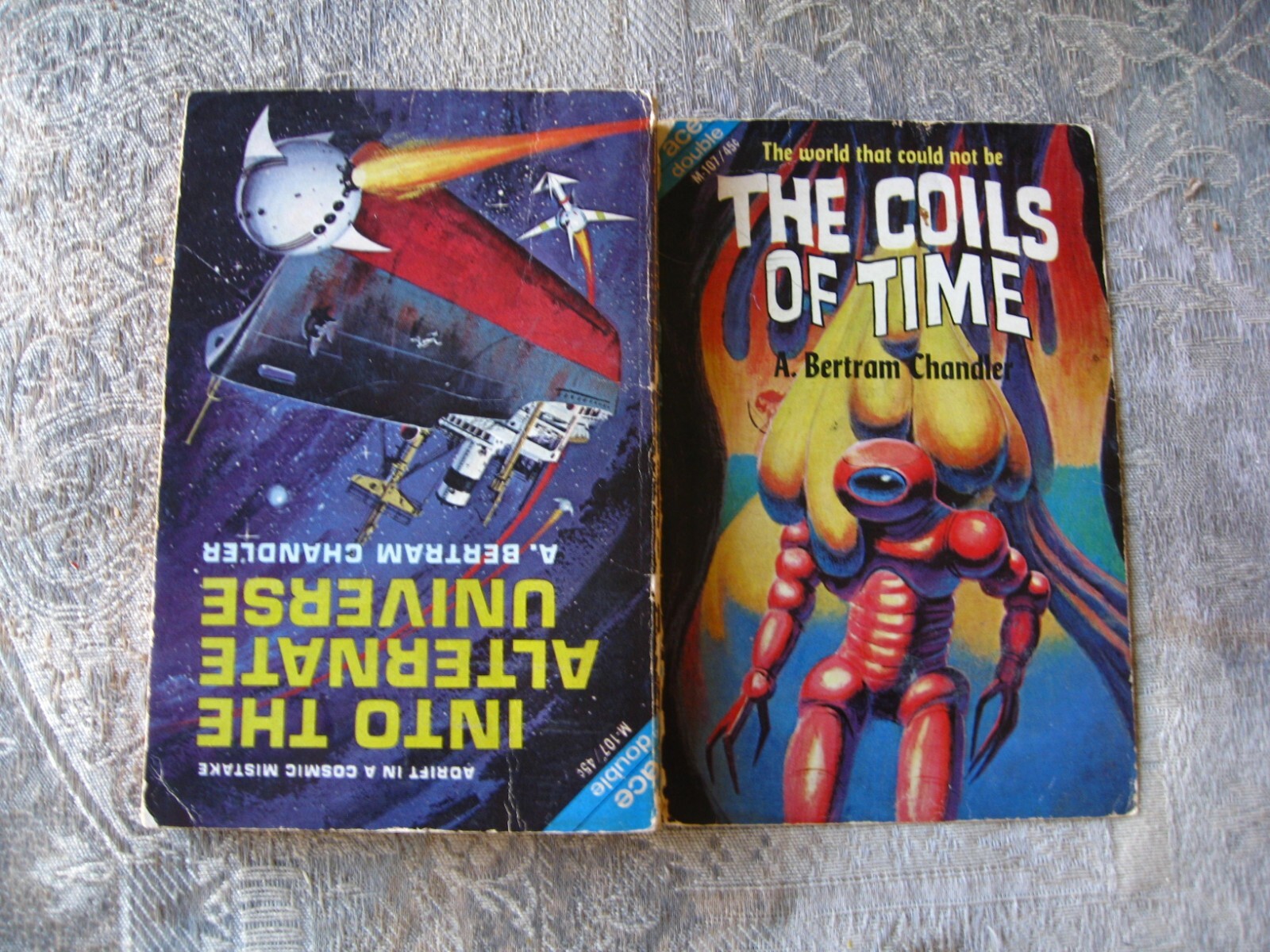 A. Bertram Chandler – Into the Alternate Universe/The Coils of Time (Ace double)