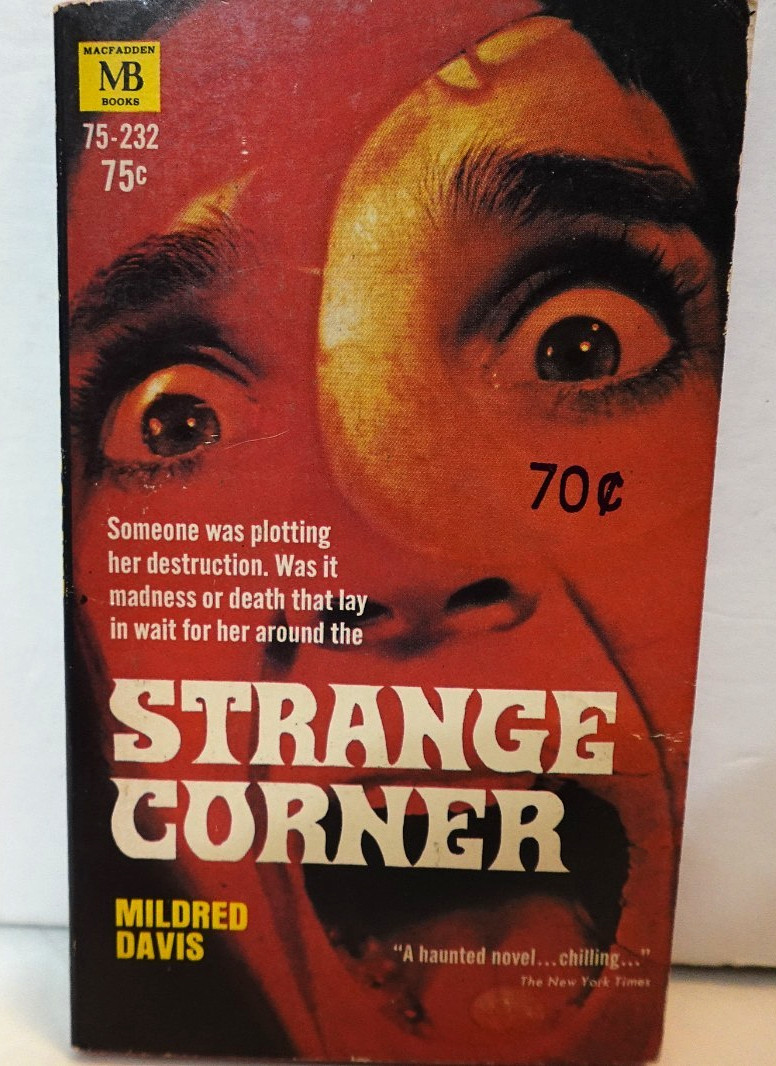 Strange Corner (Mildred Davis) 1969 paperback book