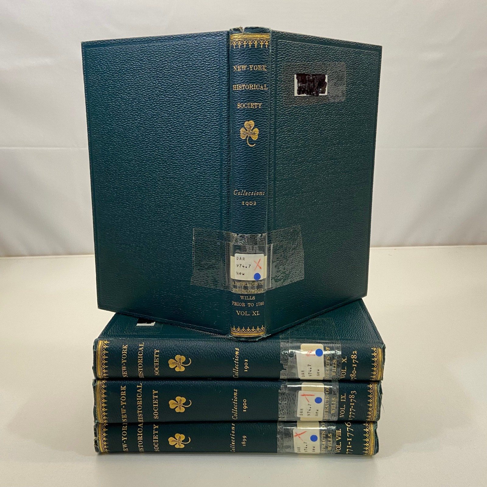 Collections Of The New York Historical Society Publication Fund Series ExLibrary
