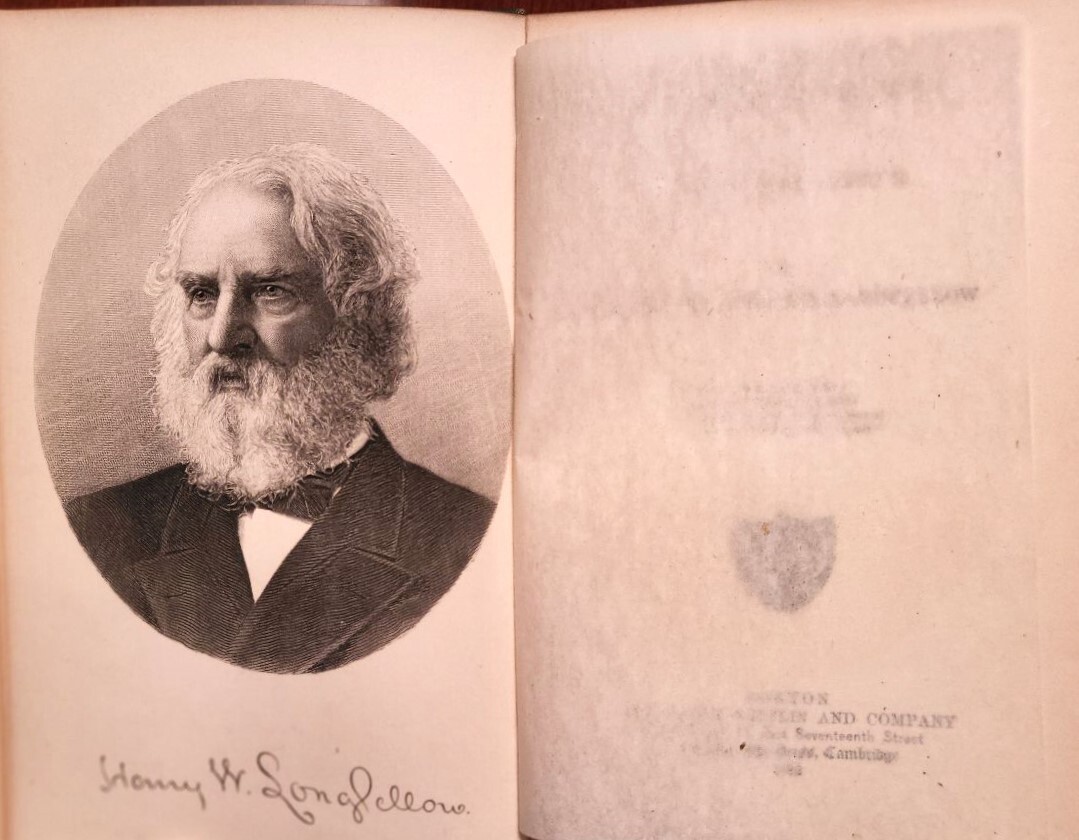 FIRST EDITION: Henry W. Longfellow’s Last Published Work: IN THE HARBOR