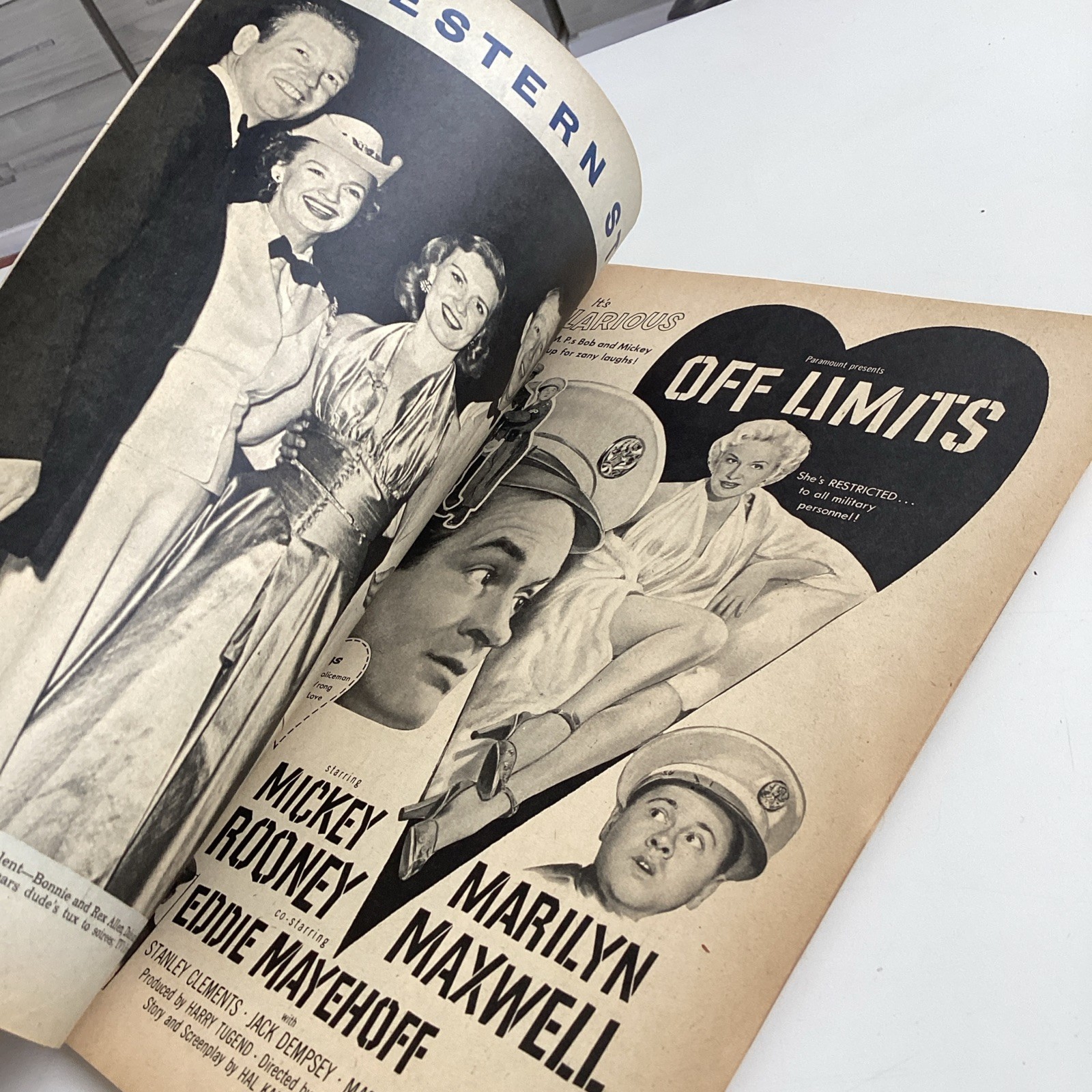 Movie Life April 1953 Susan Hayward Hollywood Celebrity Magazine Liz Taylor