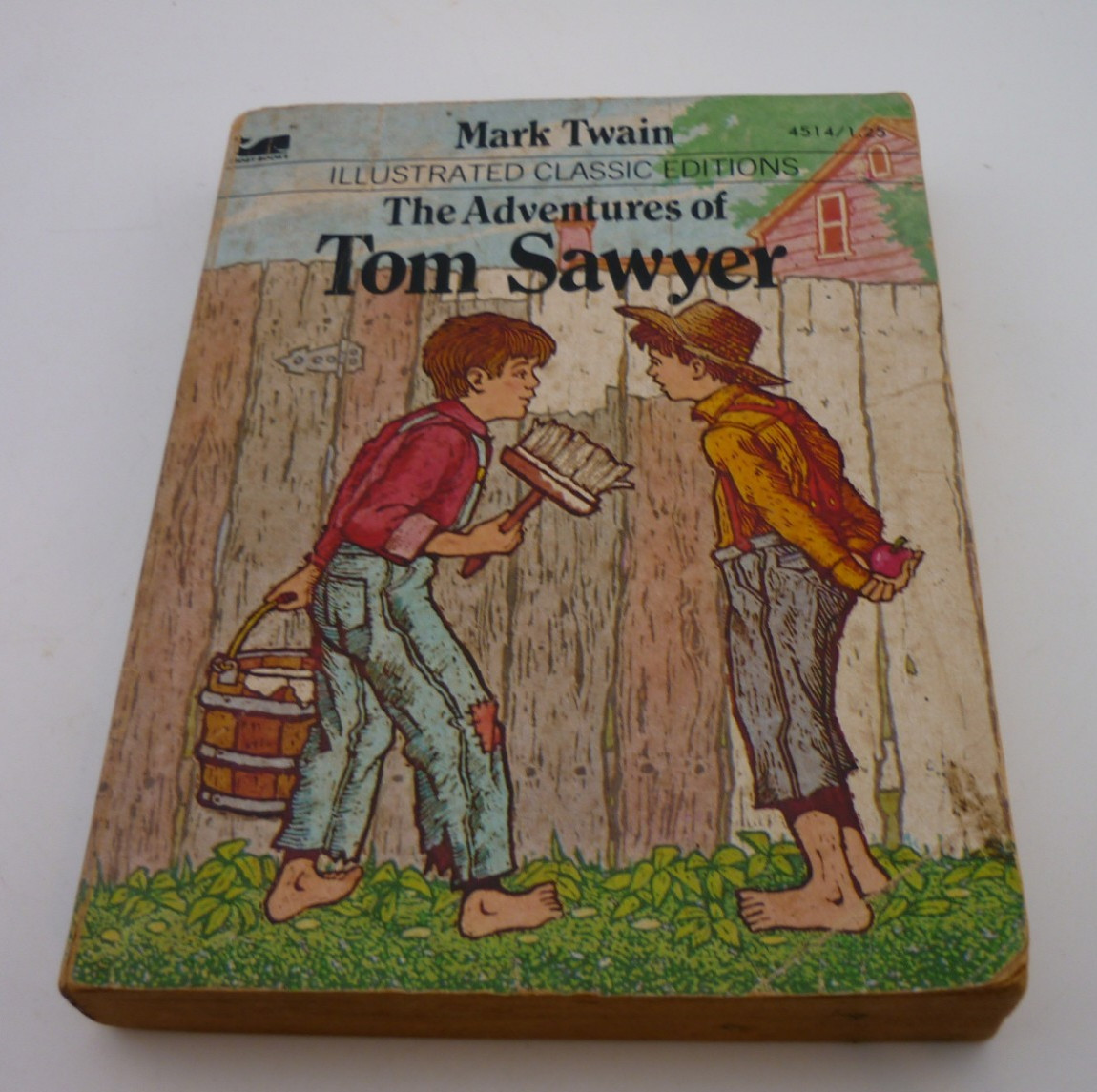 Mark Twain Adventures Of Tom Sawyer 1979 Moby Books Illustrated Classic PB