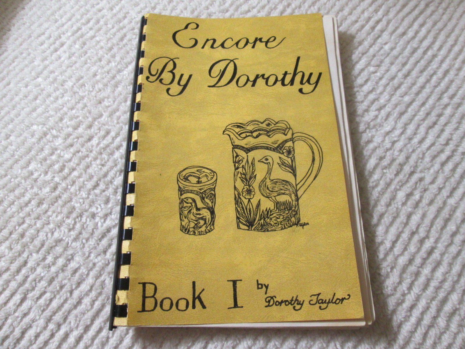 Encore by Dorothy Book I by Dorothy Taylor 1970s Carnival Glass Collecting