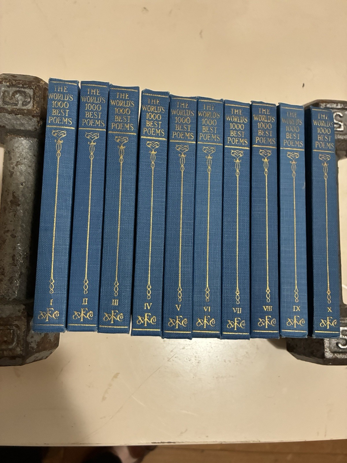 The Worlds 1000 Best Poems, Funk & Wagnalls 1929. Very Good Condition!