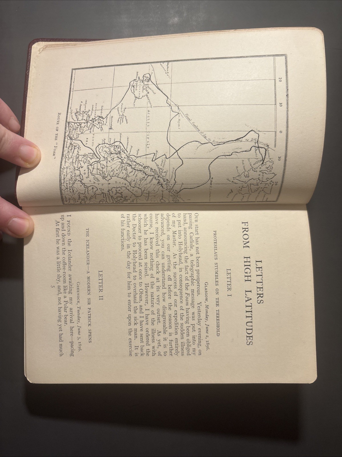 1857 Letters From High Latitudes by Lord Dufferin, Pub. by J.M. Dent & Sons