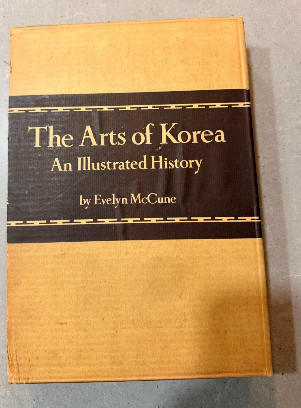 THE ARTS OF KOREA: by McCune, Evelyn 1ST EDITION 1962 BOX