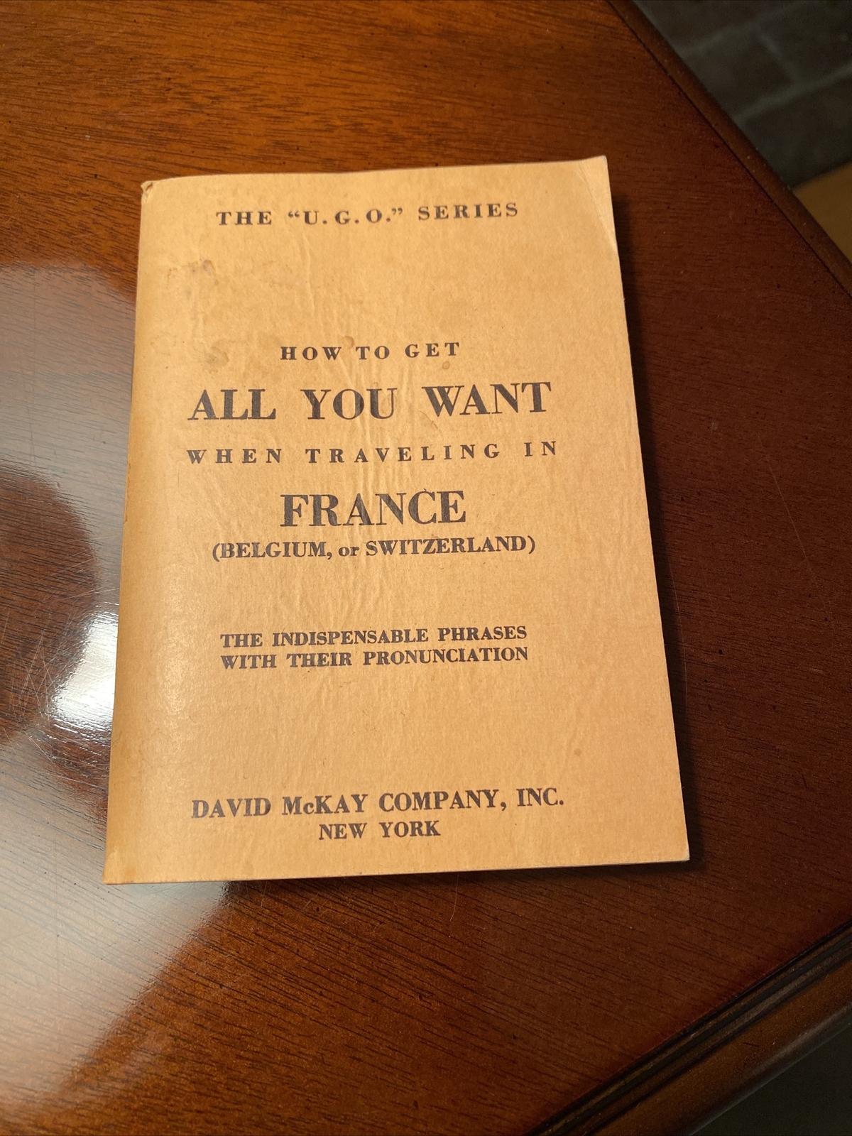 How To Get All You Want When Traveling In France 1932 Booklet