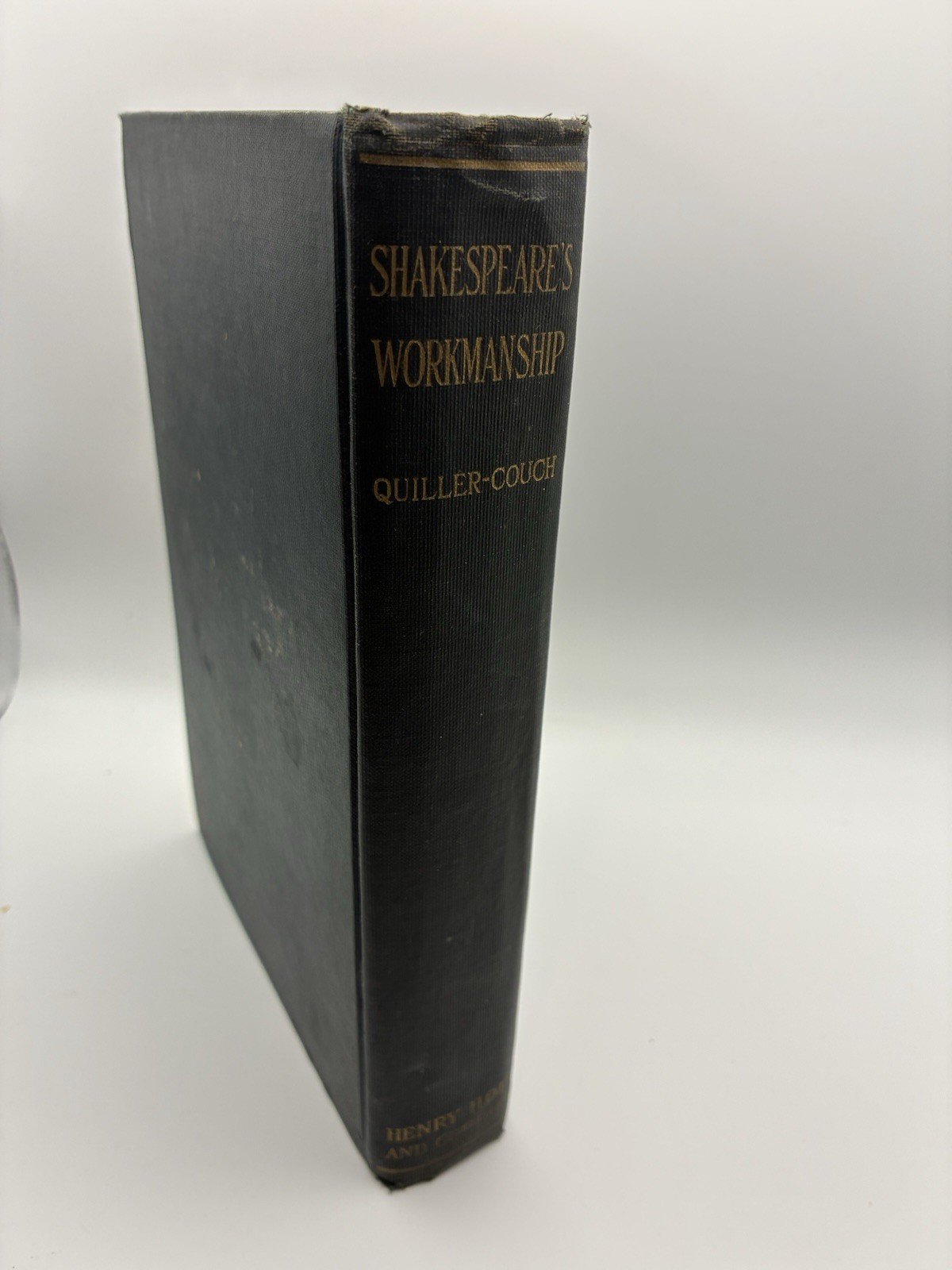 RARE 1917 1st Edition Shakespeare’s Workmanship by Sir Arthur Quiller-Couch