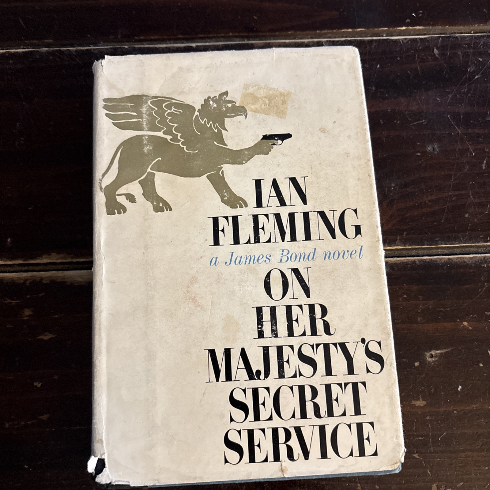 On Her Majesty’s Secret Service, by Ian Fleming first (U.S.) ed. 2nd printing
