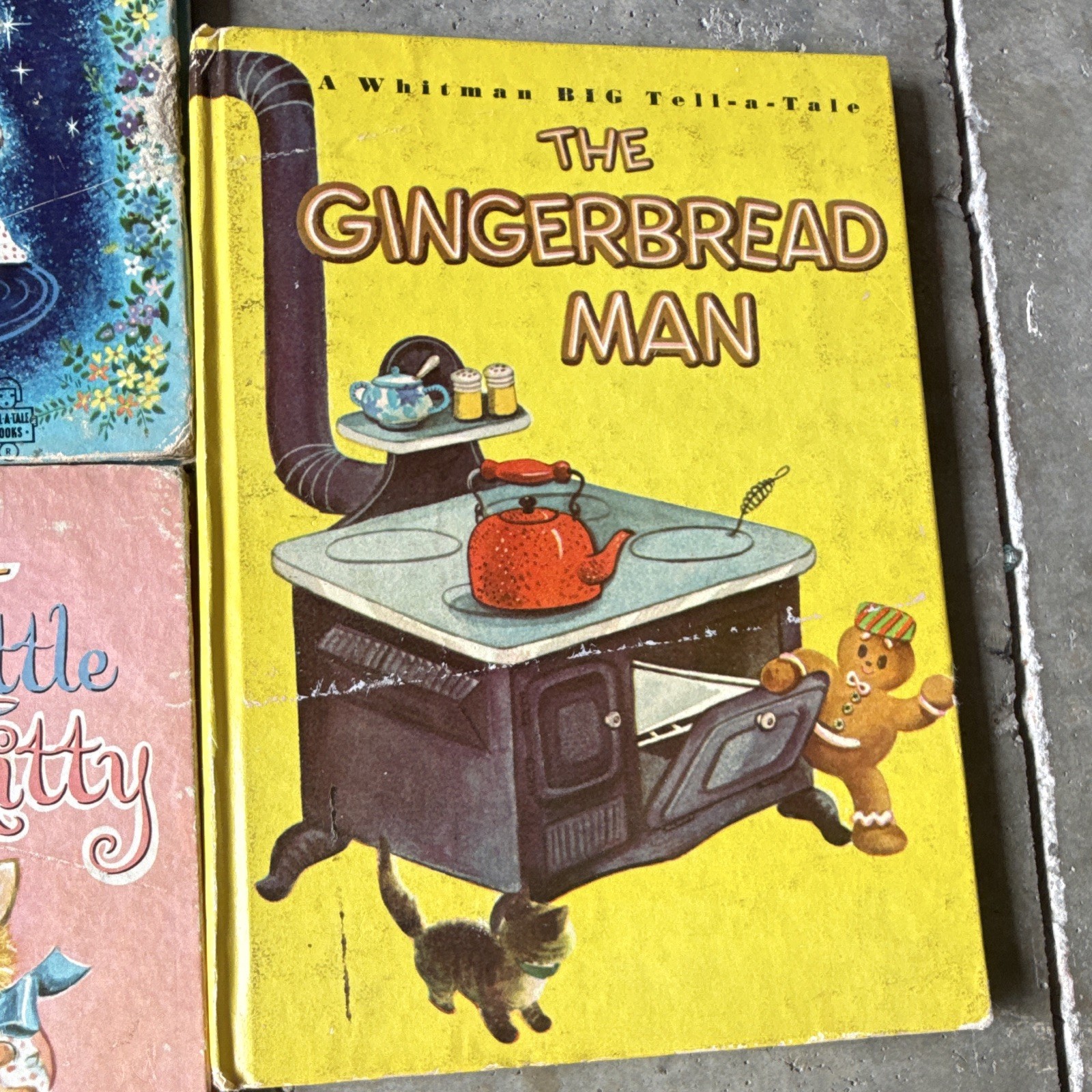 Whitman Tell A Tale Illustrated Vintage Children’s Hardcover Book Lot of 9