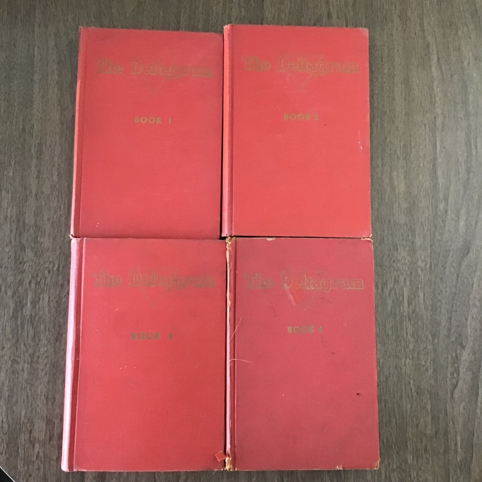 Deltagram Magazines 1930-40s Authentic Woodworking Projects Complete 4 volumes