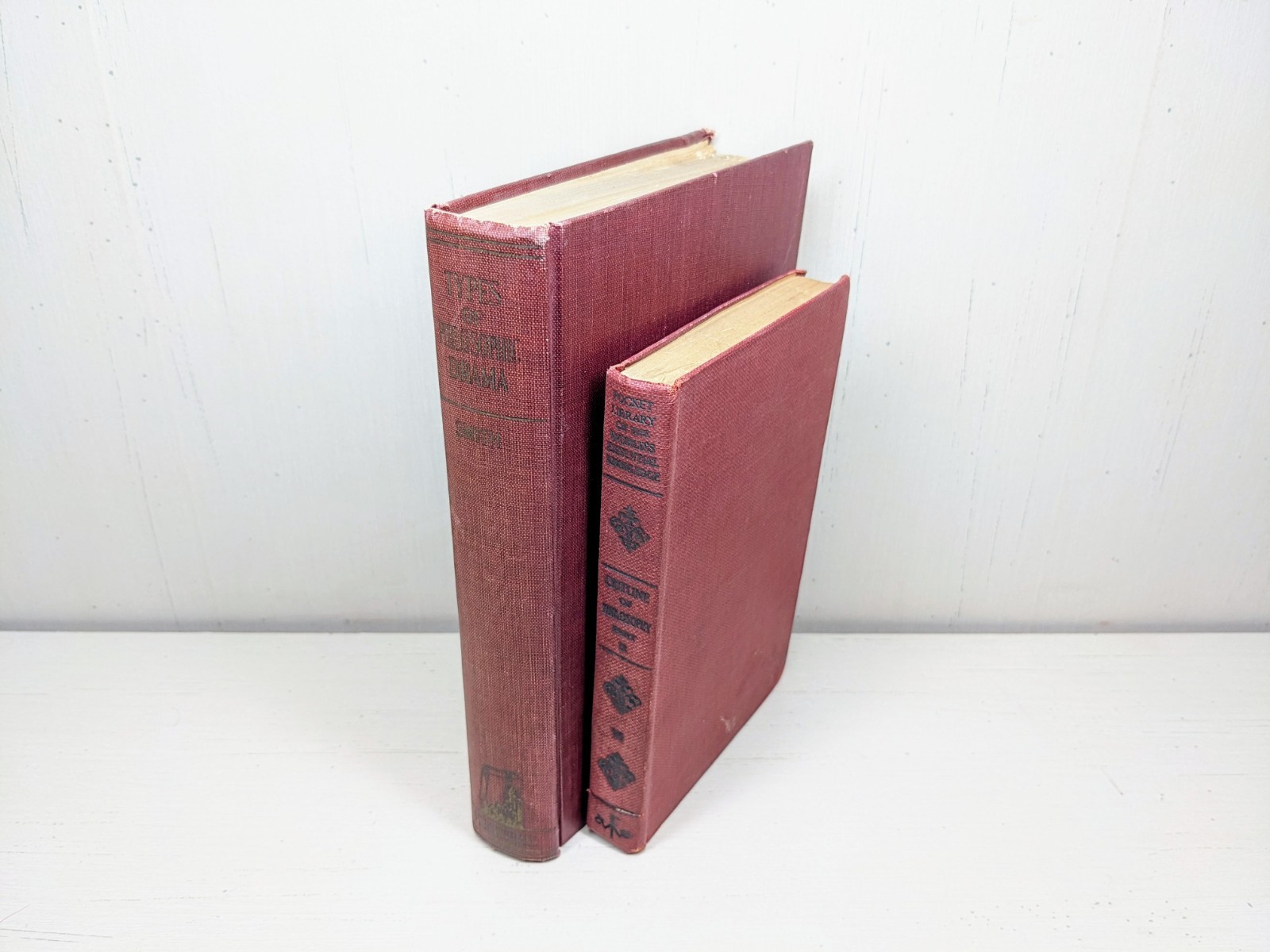 1928 1929 Philosophy Books Antique Education Hardcover
