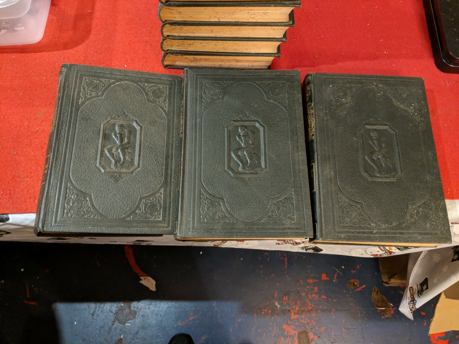 1924 American Reference Library Encyclopedic & Loose-Leaf Extension Service set