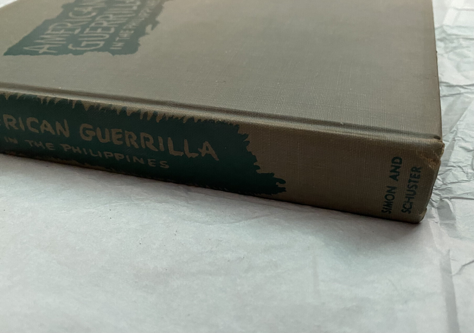 American Guerrilla in the Philippines by Ira Wolfert 1945 1st Edition Vintage HC